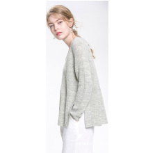 New Arrived Warming  and Comfortable wool polyester blended women's knitted winter sweaters